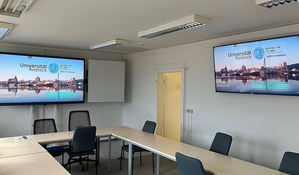 Seminarräume in der 10.Etage
