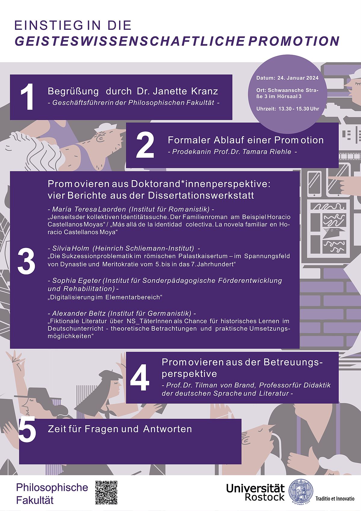 "Einführung in die geisteswissenschaftliche Promotion" am 24.01.2024